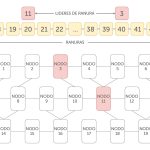 network of connected blockchain nodes